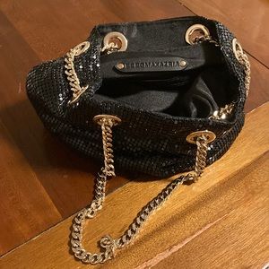 Bcbgmaxazria purse metal handmade